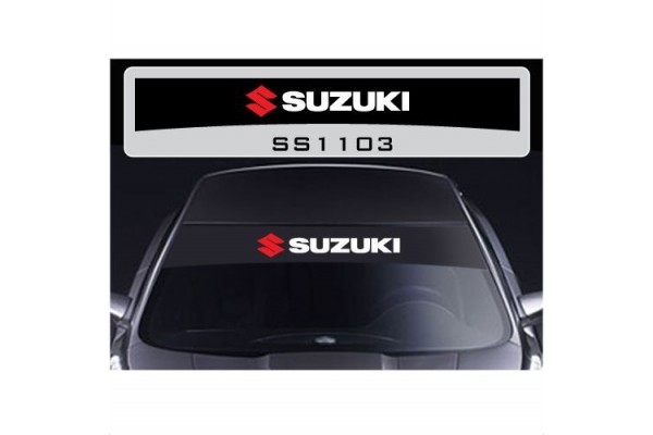 Suzuki vjetrobranska naljepnica
