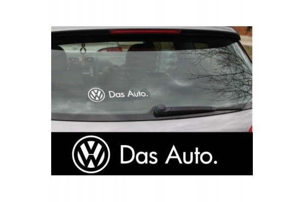 VW Das Auto naljepnica za prtljažnik naljepnica bočna naljepnica x2 Polo Golf Passat Lupo