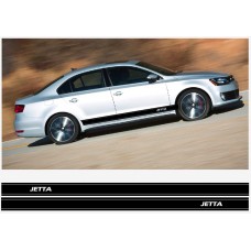 VW Jetta bočna naljepnica Racing pruga naljepnica set