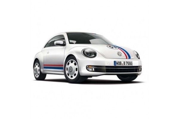 VW New Beetle racing pruga Racing pruga naljepnica set 53 Herbie Edition bočna, bonnet and naljepnica za prtljažnik pruga and 53 number. Optional krovnapruga.