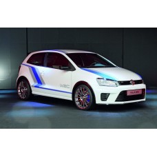 VW Polo R WRC Street bočna naljepnica vjetrobranska naljepnica set