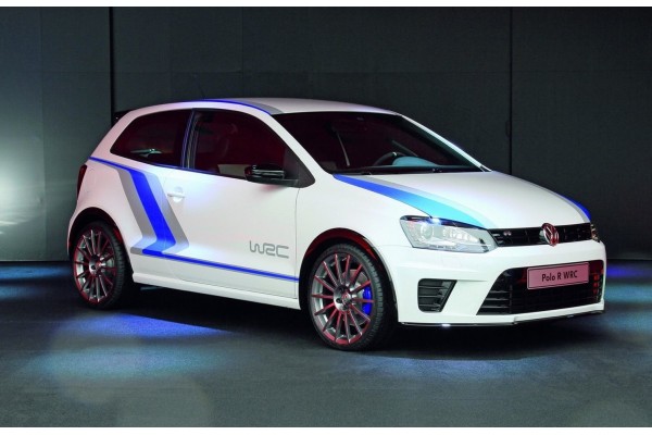 VW Polo R WRC Street bočna naljepnica vjetrobranska naljepnica set