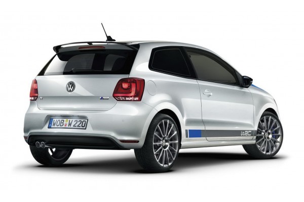VW Polo R WRC bočna naljepnica set