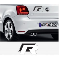VW Polo R WRC naljepnica za prtljažnik naljepnica 186mm
