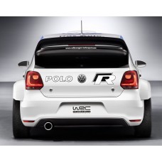 VW Polo R WRC naljepnica za prtljažnik naljepnica  set