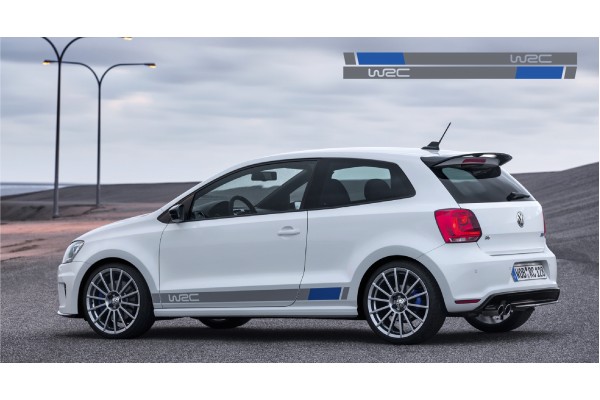 VW Polo WRC Street Sport bočna naljepnica 2kom. set