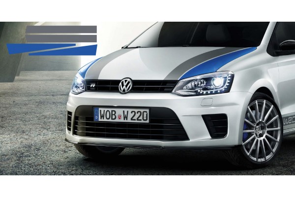 VW Polo WRC Street Sport pokrovna naljepnica 4kom. set