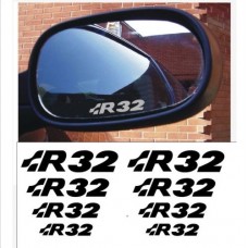 VW R32 window- naljepnica za kočiona kliješta- mirror naljepnica - 8 kom. in Set