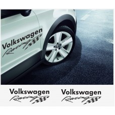 VW Racing bočna naljepnica 50cm 2 kom. set