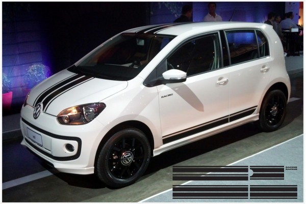 VW UP krovna pokrovna bočna naljepnica kit 7kom. Kit V.1