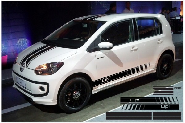 VW UP krovna pokrovna bočna naljepnica kit 7kom. Kit V.2