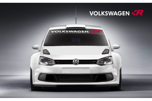 VW Volkswagen R vjetrobranska naljepnica 950cm