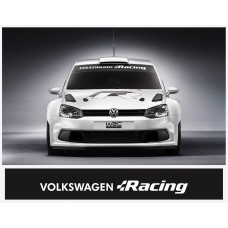 VW Volkswagen Racing Motorsport vjetrobranska naljepnica