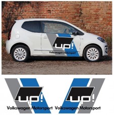 VW Volkswagen Up Up! bočna naljepnica set Motorsport Racing