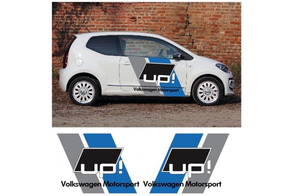 VW Volkswagen Up Up! bočna naljepnica set Motorsport Racing