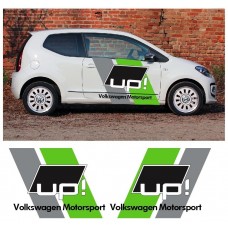VW Volkswagen Up Up! bočna naljepnica set Motorsport Racing