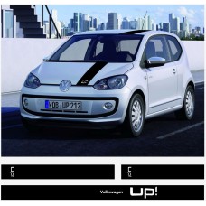 VW Volkswagen Up bonnet krovna naljepnica set 3 kom.