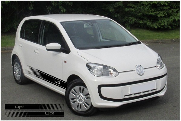 VW Volkswagen Up bočna pokrovna tetto set naljepnica 7kom. Set