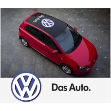 VW Volkswagen krovna naljepnica Das Auto naljepnica 2 kom. set