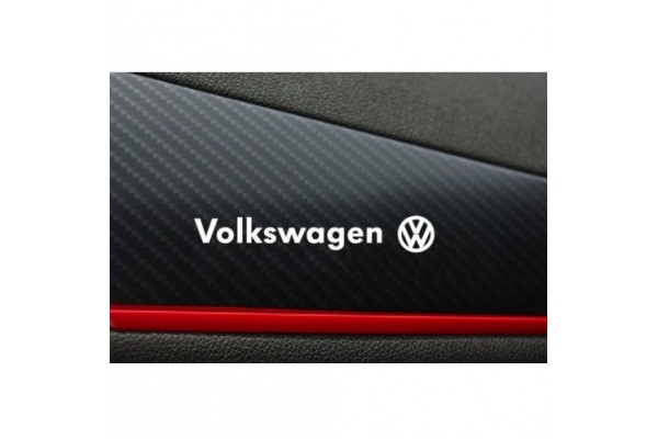 VW Volkswagen naljepnica 2 kom. 120mm
