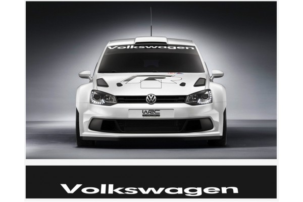 VW Volkswagen vjetrobranska naljepnica 950 mm x 64 mm