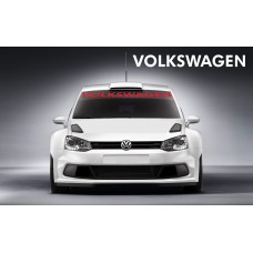 VW Volkswagen vjetrobranska naljepnica 950cm / 1400cm Schrift + Hintergrand