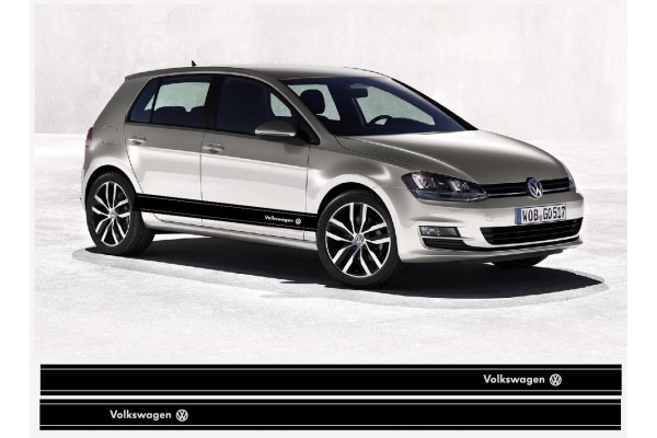 VW bočna naljepnica Racing pruga naljepnica set Golf Passat Lupo Polo Jetta