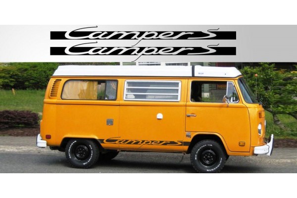 Volkswagen Camper S Vinyl naljepnica vjetrobranska