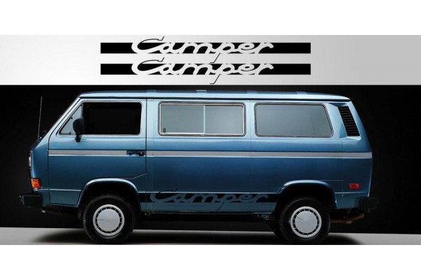Volkswagen Camper Vinyl naljepnica vjetrobranska