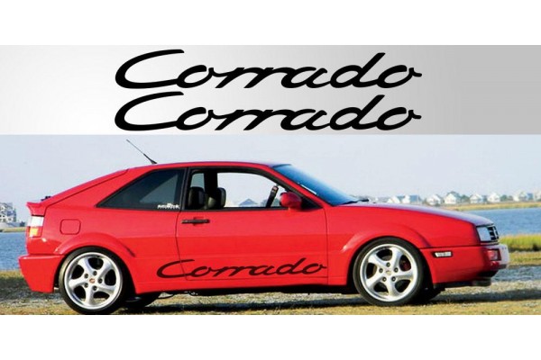 Volkswagen Corrado Vinyl naljepnica vjetrobranska