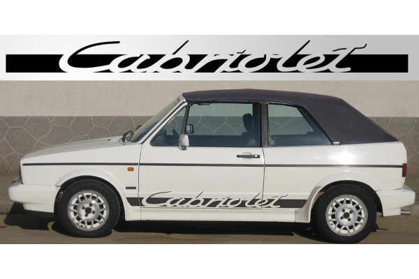 Volkswagen Golf Cabriolet naljepnica vjetrobranska