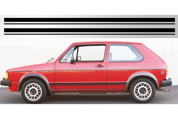 Volkswagen Golf / Rabbit GTI Rocker Stripe
