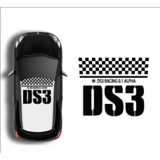 Citroen Sport DS3 krovna naljepnica set C1 C2 C3 C4 C5 C6