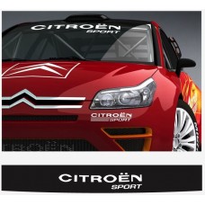 Citroen Sport vjetrobranska naljepnica 950mm / 1400mm