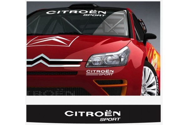 Citroen Sport vjetrobranska naljepnica 950mm / 1400mm