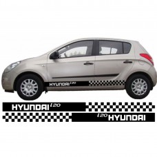 Hyundai i20 bočna set naljepnica