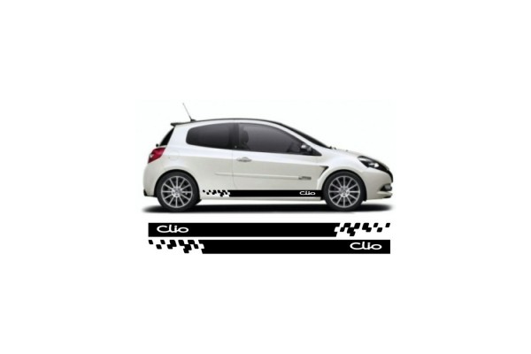 Renault clio bočna set naljepnica
