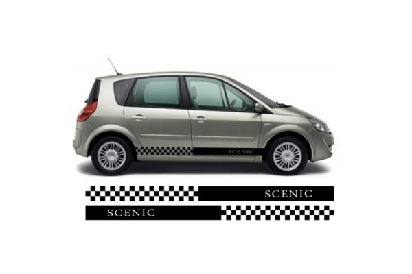 Renault Scenic bočna set naljepnica