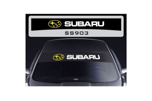 Subaru vjetrobranska naljepnica