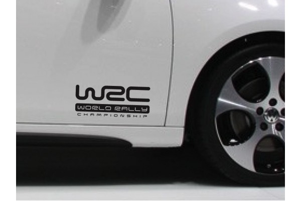 VW WRC bočna set naljepnica 2kom. 220cm